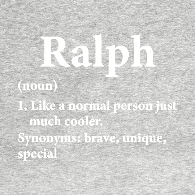 Ralph Name Definition Funny Personalized by HawaiPlus